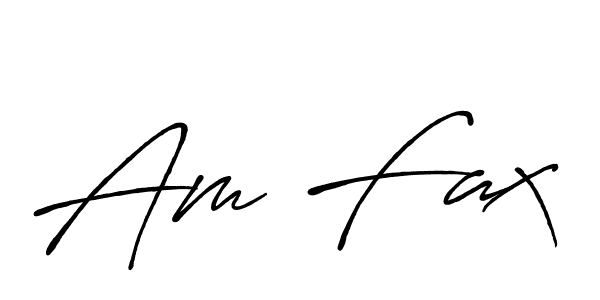 Make a beautiful signature design for name Am Fax. Use this online signature maker to create a handwritten signature for free. Am Fax signature style 7 images and pictures png