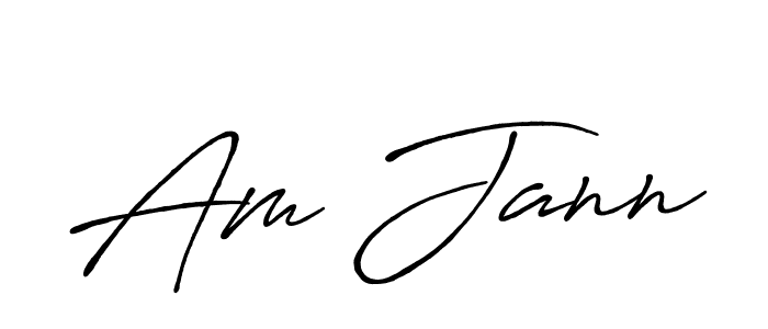 Once you've used our free online signature maker to create your best signature Antro_Vectra_Bolder style, it's time to enjoy all of the benefits that Am Jann name signing documents. Am Jann signature style 7 images and pictures png