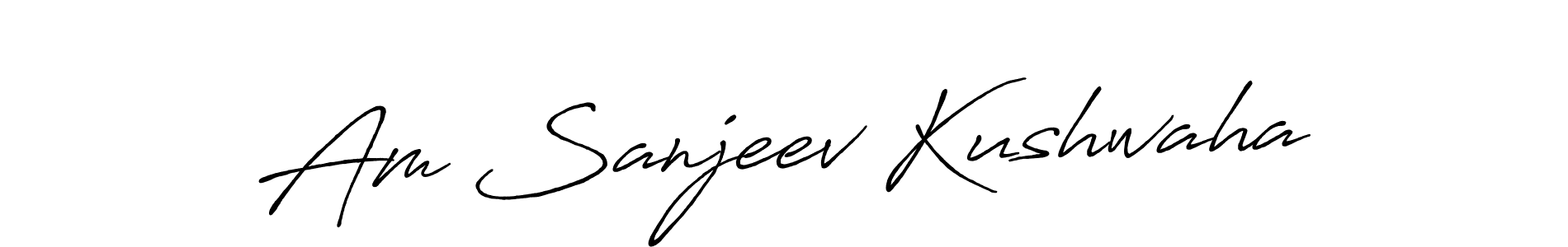 if you are searching for the best signature style for your name Am Sanjeev Kushwaha. so please give up your signature search. here we have designed multiple signature styles  using Antro_Vectra_Bolder. Am Sanjeev Kushwaha signature style 7 images and pictures png