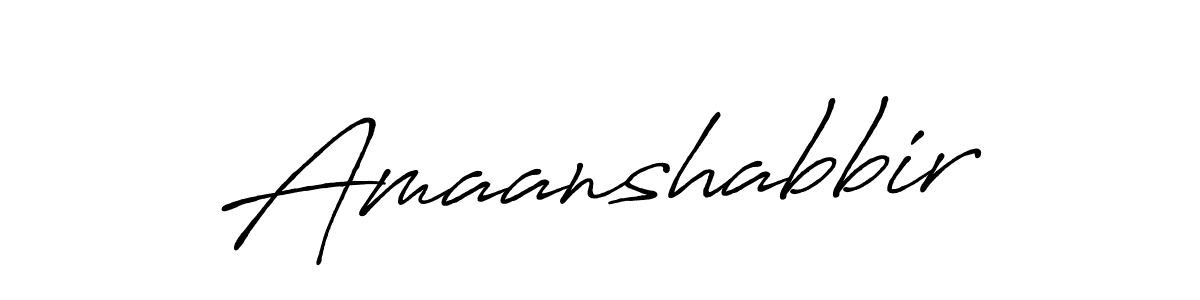 Here are the top 10 professional signature styles for the name Amaanshabbir. These are the best autograph styles you can use for your name. Amaanshabbir signature style 7 images and pictures png