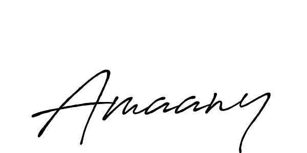 if you are searching for the best signature style for your name Amaany. so please give up your signature search. here we have designed multiple signature styles  using Antro_Vectra_Bolder. Amaany signature style 7 images and pictures png