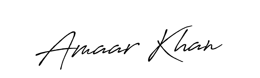 It looks lik you need a new signature style for name Amaar Khan. Design unique handwritten (Antro_Vectra_Bolder) signature with our free signature maker in just a few clicks. Amaar Khan signature style 7 images and pictures png