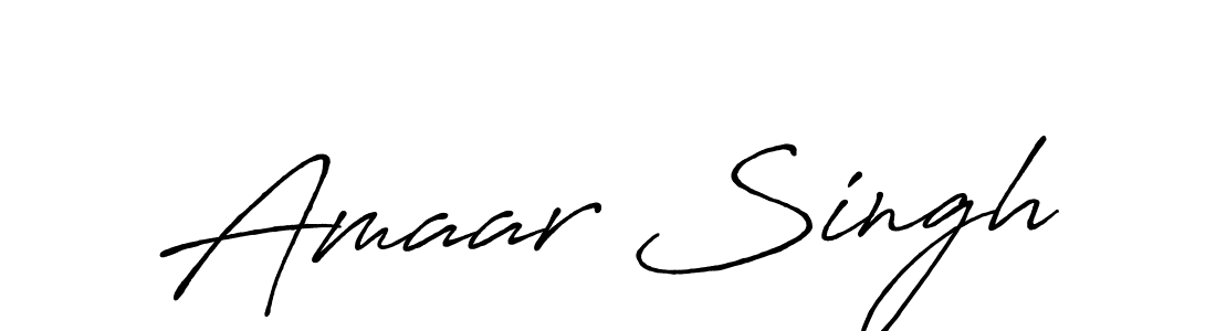 Also we have Amaar Singh name is the best signature style. Create professional handwritten signature collection using Antro_Vectra_Bolder autograph style. Amaar Singh signature style 7 images and pictures png