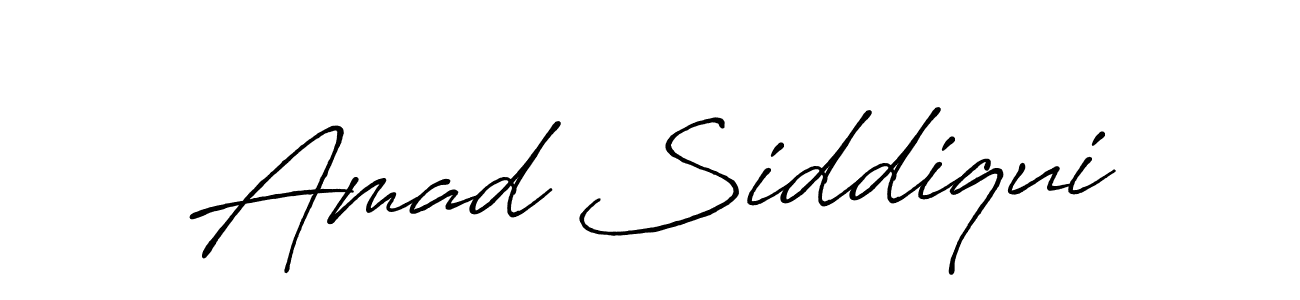 This is the best signature style for the Amad Siddiqui name. Also you like these signature font (Antro_Vectra_Bolder). Mix name signature. Amad Siddiqui signature style 7 images and pictures png