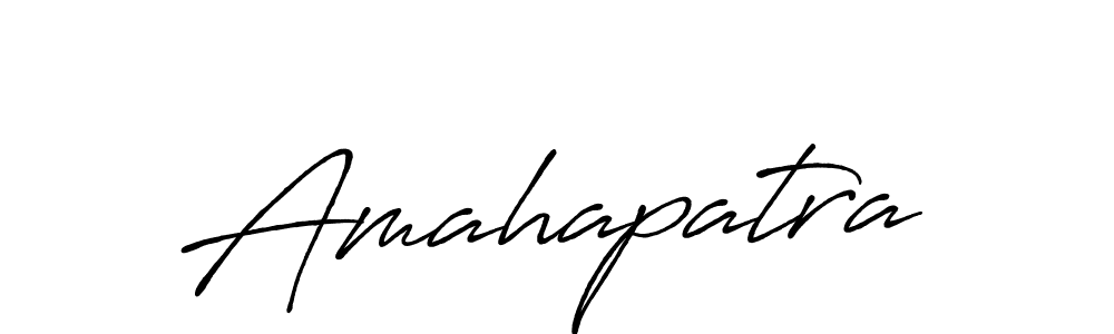 Once you've used our free online signature maker to create your best signature Antro_Vectra_Bolder style, it's time to enjoy all of the benefits that Amahapatra name signing documents. Amahapatra signature style 7 images and pictures png