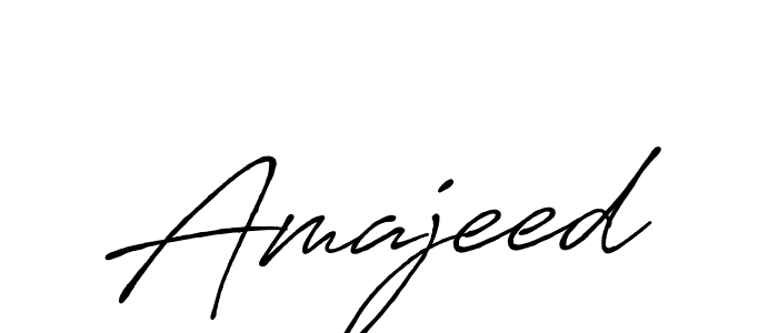 It looks lik you need a new signature style for name Amajeed. Design unique handwritten (Antro_Vectra_Bolder) signature with our free signature maker in just a few clicks. Amajeed signature style 7 images and pictures png