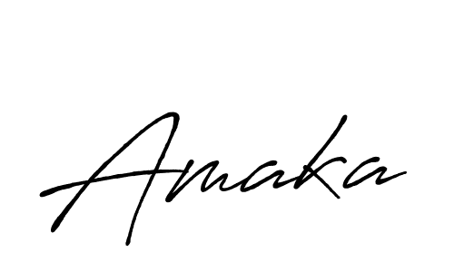 You should practise on your own different ways (Antro_Vectra_Bolder) to write your name (Amaka) in signature. don't let someone else do it for you. Amaka signature style 7 images and pictures png