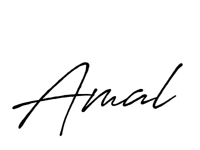 Use a signature maker to create a handwritten signature online. With this signature software, you can design (Antro_Vectra_Bolder) your own signature for name Amal. Amal signature style 7 images and pictures png
