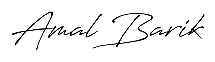 Once you've used our free online signature maker to create your best signature Antro_Vectra_Bolder style, it's time to enjoy signing your documents with Amal Barik name. Amal Barik signature style 7 images and pictures png
