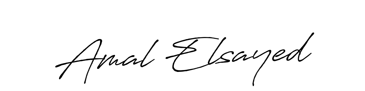How to make Amal Elsayed signature? Antro_Vectra_Bolder is a professional autograph style. Create handwritten signature for Amal Elsayed name. Amal Elsayed signature style 7 images and pictures png