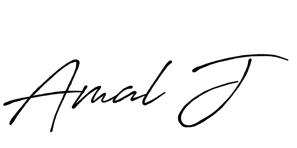 Also we have Amal J name is the best signature style. Create professional handwritten signature collection using Antro_Vectra_Bolder autograph style. Amal J signature style 7 images and pictures png