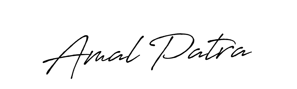 You should practise on your own different ways (Antro_Vectra_Bolder) to write your name (Amal Patra) in signature. don't let someone else do it for you. Amal Patra signature style 7 images and pictures png