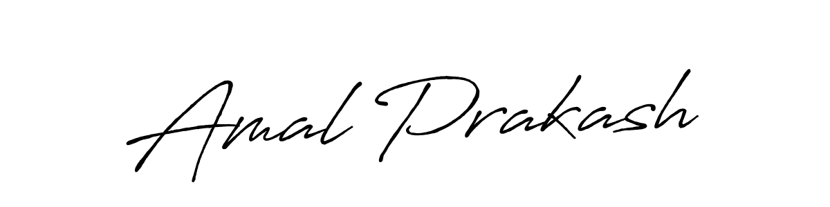 Also we have Amal Prakash name is the best signature style. Create professional handwritten signature collection using Antro_Vectra_Bolder autograph style. Amal Prakash signature style 7 images and pictures png