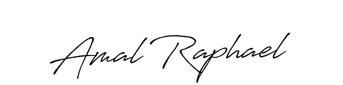 Make a beautiful signature design for name Amal Raphael. With this signature (Antro_Vectra_Bolder) style, you can create a handwritten signature for free. Amal Raphael signature style 7 images and pictures png