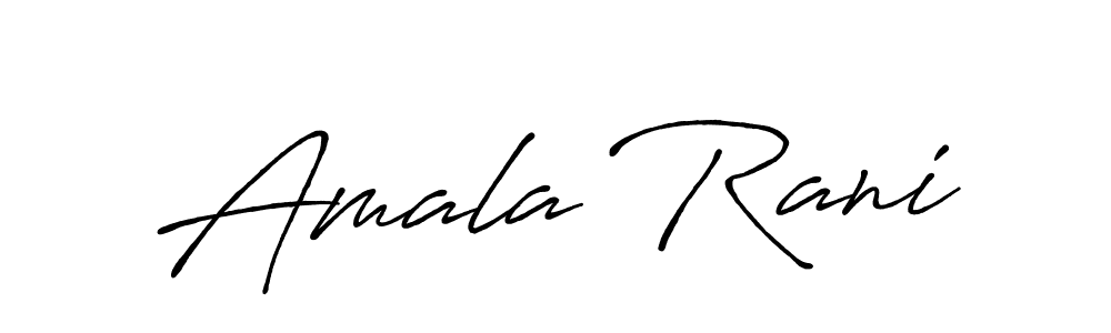 Here are the top 10 professional signature styles for the name Amala Rani. These are the best autograph styles you can use for your name. Amala Rani signature style 7 images and pictures png