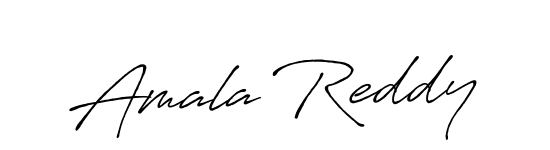 Antro_Vectra_Bolder is a professional signature style that is perfect for those who want to add a touch of class to their signature. It is also a great choice for those who want to make their signature more unique. Get Amala Reddy name to fancy signature for free. Amala Reddy signature style 7 images and pictures png