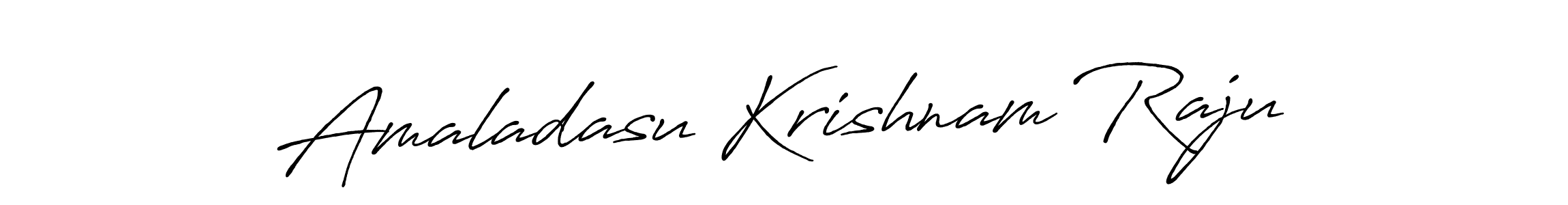 Once you've used our free online signature maker to create your best signature Antro_Vectra_Bolder style, it's time to enjoy all of the benefits that Amaladasu Krishnam Raju name signing documents. Amaladasu Krishnam Raju signature style 7 images and pictures png