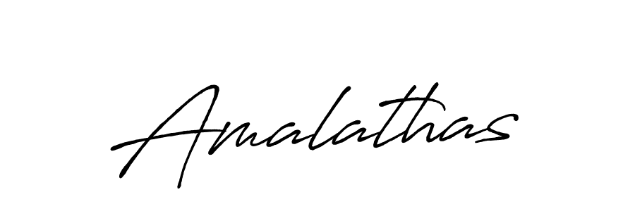 Amalathas stylish signature style. Best Handwritten Sign (Antro_Vectra_Bolder) for my name. Handwritten Signature Collection Ideas for my name Amalathas. Amalathas signature style 7 images and pictures png