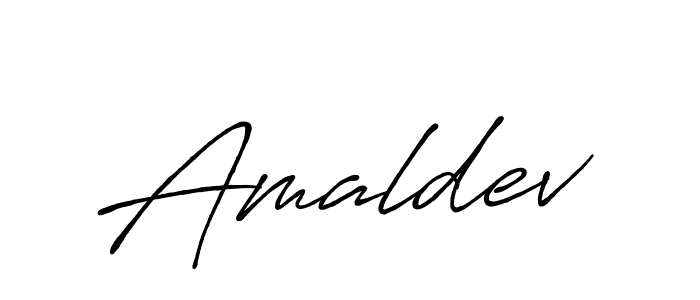 Also we have Amaldev name is the best signature style. Create professional handwritten signature collection using Antro_Vectra_Bolder autograph style. Amaldev signature style 7 images and pictures png