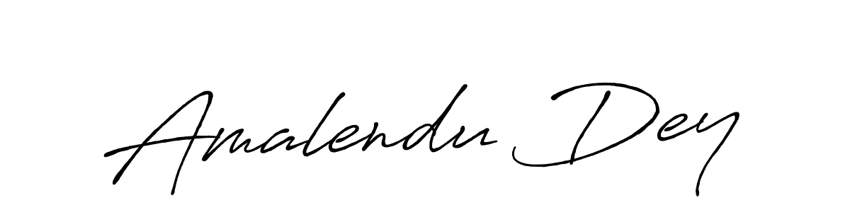 Amalendu Dey stylish signature style. Best Handwritten Sign (Antro_Vectra_Bolder) for my name. Handwritten Signature Collection Ideas for my name Amalendu Dey. Amalendu Dey signature style 7 images and pictures png