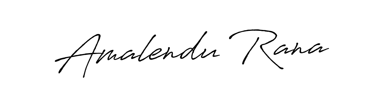 Antro_Vectra_Bolder is a professional signature style that is perfect for those who want to add a touch of class to their signature. It is also a great choice for those who want to make their signature more unique. Get Amalendu Rana name to fancy signature for free. Amalendu Rana signature style 7 images and pictures png