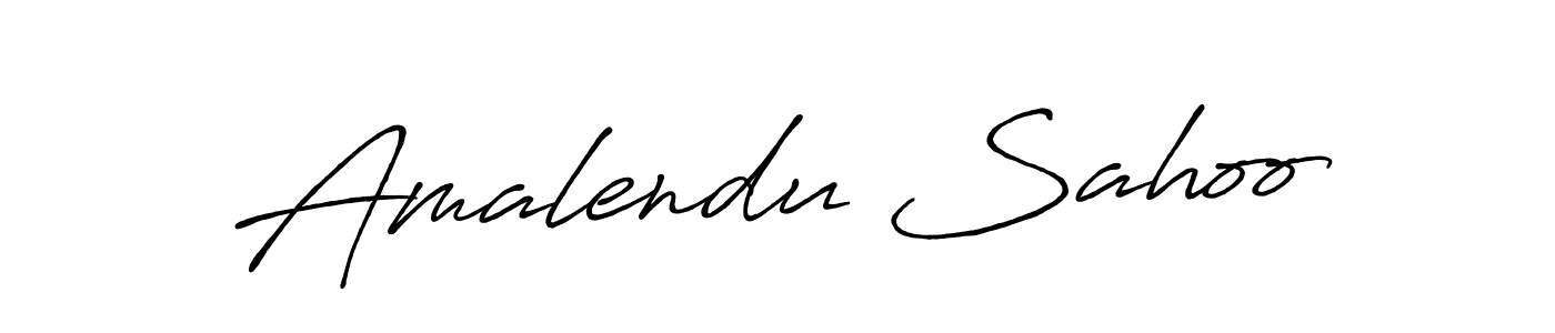 Also You can easily find your signature by using the search form. We will create Amalendu Sahoo name handwritten signature images for you free of cost using Antro_Vectra_Bolder sign style. Amalendu Sahoo signature style 7 images and pictures png