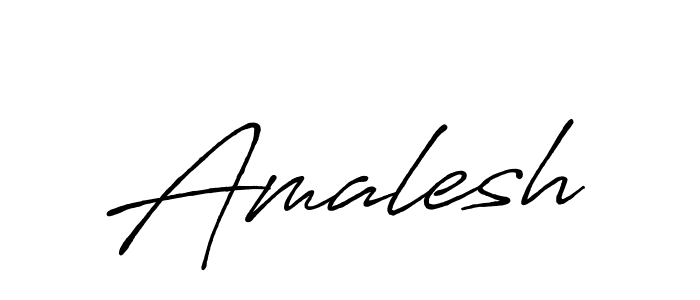 Amalesh stylish signature style. Best Handwritten Sign (Antro_Vectra_Bolder) for my name. Handwritten Signature Collection Ideas for my name Amalesh. Amalesh signature style 7 images and pictures png