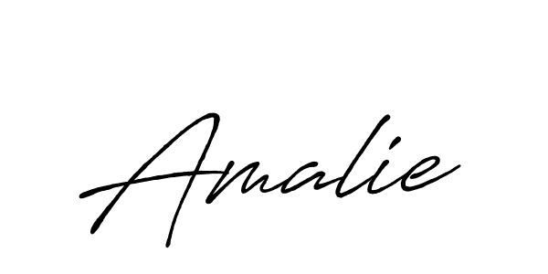 Also we have Amalie name is the best signature style. Create professional handwritten signature collection using Antro_Vectra_Bolder autograph style. Amalie signature style 7 images and pictures png