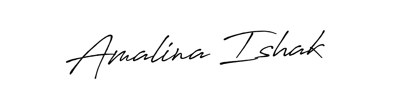 Here are the top 10 professional signature styles for the name Amalina Ishak. These are the best autograph styles you can use for your name. Amalina Ishak signature style 7 images and pictures png