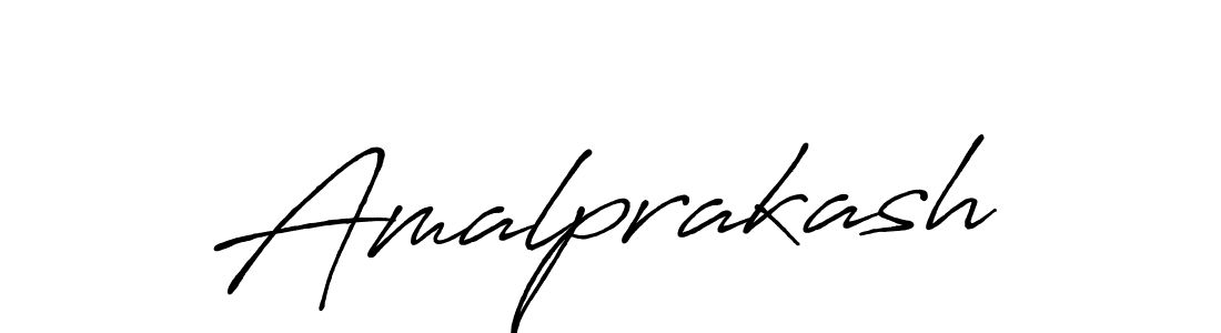 Use a signature maker to create a handwritten signature online. With this signature software, you can design (Antro_Vectra_Bolder) your own signature for name Amalprakash. Amalprakash signature style 7 images and pictures png