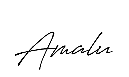 Once you've used our free online signature maker to create your best signature Antro_Vectra_Bolder style, it's time to enjoy all of the benefits that Amalu name signing documents. Amalu signature style 7 images and pictures png