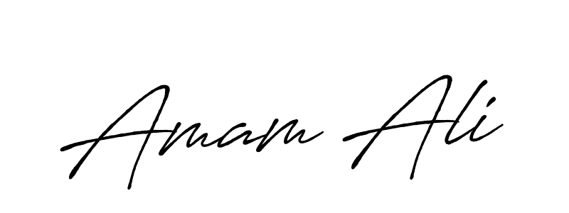 Once you've used our free online signature maker to create your best signature Antro_Vectra_Bolder style, it's time to enjoy all of the benefits that Amam Ali name signing documents. Amam Ali signature style 7 images and pictures png