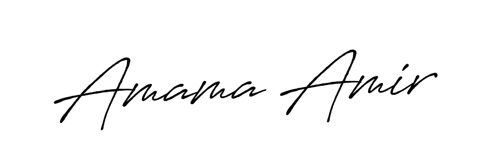 How to Draw Amama Amir signature style? Antro_Vectra_Bolder is a latest design signature styles for name Amama Amir. Amama Amir signature style 7 images and pictures png