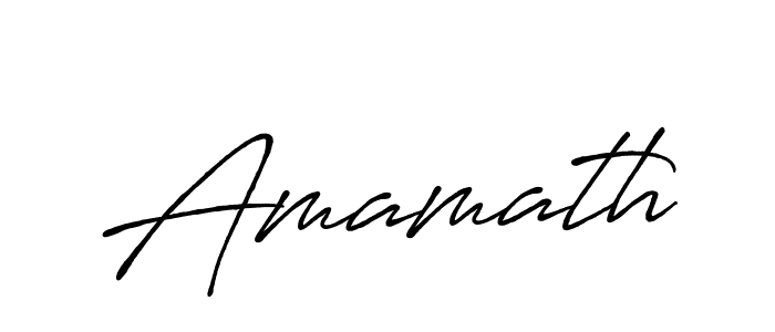 Amamath stylish signature style. Best Handwritten Sign (Antro_Vectra_Bolder) for my name. Handwritten Signature Collection Ideas for my name Amamath. Amamath signature style 7 images and pictures png