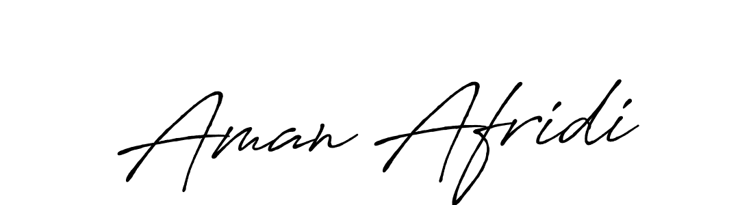 How to make Aman Afridi signature? Antro_Vectra_Bolder is a professional autograph style. Create handwritten signature for Aman Afridi name. Aman Afridi signature style 7 images and pictures png