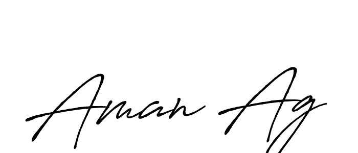 The best way (Antro_Vectra_Bolder) to make a short signature is to pick only two or three words in your name. The name Aman Ag include a total of six letters. For converting this name. Aman Ag signature style 7 images and pictures png