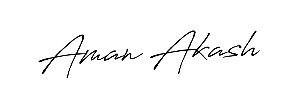 Make a short Aman Akash signature style. Manage your documents anywhere anytime using Antro_Vectra_Bolder. Create and add eSignatures, submit forms, share and send files easily. Aman Akash signature style 7 images and pictures png