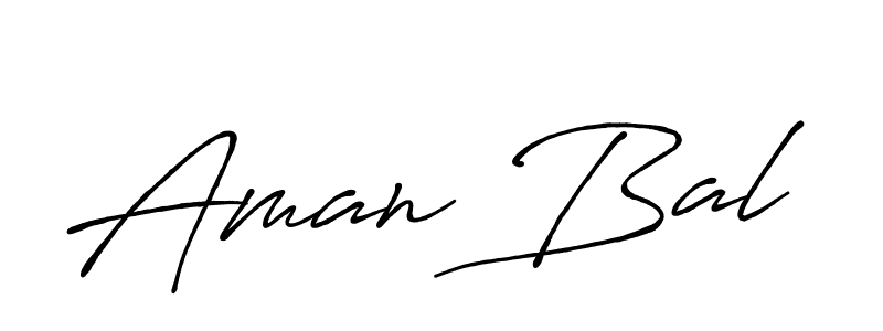 Also You can easily find your signature by using the search form. We will create Aman Bal name handwritten signature images for you free of cost using Antro_Vectra_Bolder sign style. Aman Bal signature style 7 images and pictures png