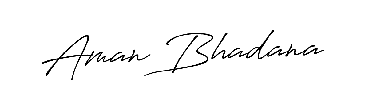 You can use this online signature creator to create a handwritten signature for the name Aman Bhadana. This is the best online autograph maker. Aman Bhadana signature style 7 images and pictures png