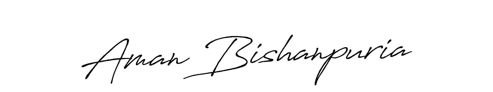if you are searching for the best signature style for your name Aman Bishanpuria. so please give up your signature search. here we have designed multiple signature styles  using Antro_Vectra_Bolder. Aman Bishanpuria signature style 7 images and pictures png