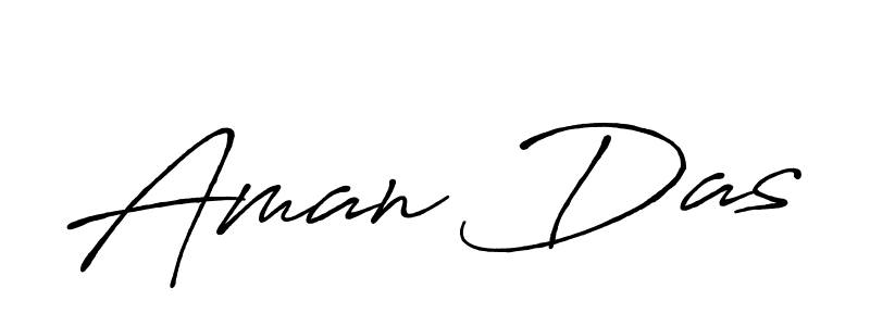 How to make Aman Das name signature. Use Antro_Vectra_Bolder style for creating short signs online. This is the latest handwritten sign. Aman Das signature style 7 images and pictures png