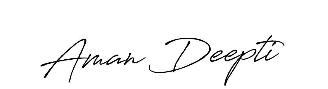 You should practise on your own different ways (Antro_Vectra_Bolder) to write your name (Aman Deepti) in signature. don't let someone else do it for you. Aman Deepti signature style 7 images and pictures png