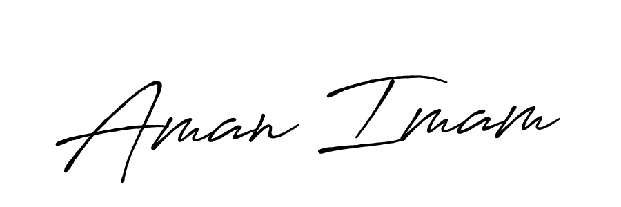 Make a beautiful signature design for name Aman Imam. Use this online signature maker to create a handwritten signature for free. Aman Imam signature style 7 images and pictures png