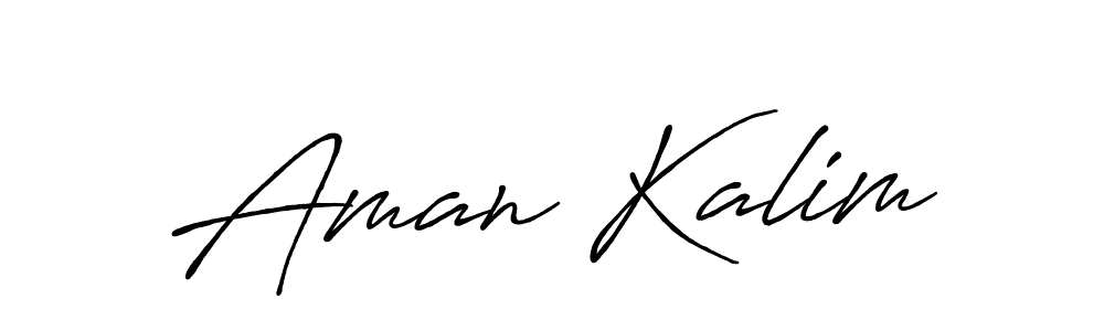Once you've used our free online signature maker to create your best signature Antro_Vectra_Bolder style, it's time to enjoy all of the benefits that Aman Kalim name signing documents. Aman Kalim signature style 7 images and pictures png