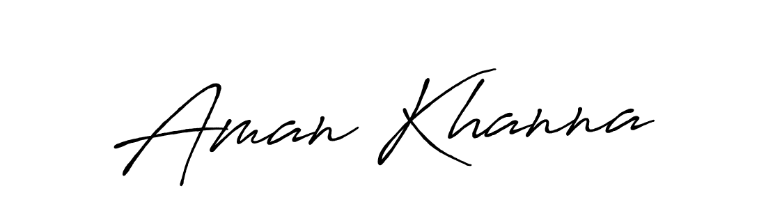 The best way (Antro_Vectra_Bolder) to make a short signature is to pick only two or three words in your name. The name Aman Khanna include a total of six letters. For converting this name. Aman Khanna signature style 7 images and pictures png