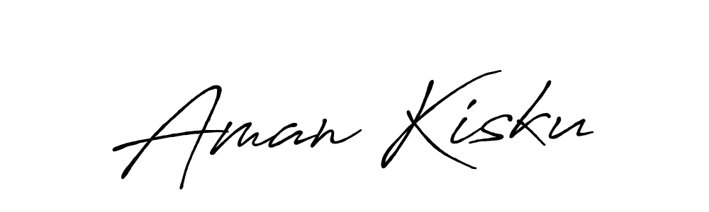 How to make Aman Kisku signature? Antro_Vectra_Bolder is a professional autograph style. Create handwritten signature for Aman Kisku name. Aman Kisku signature style 7 images and pictures png