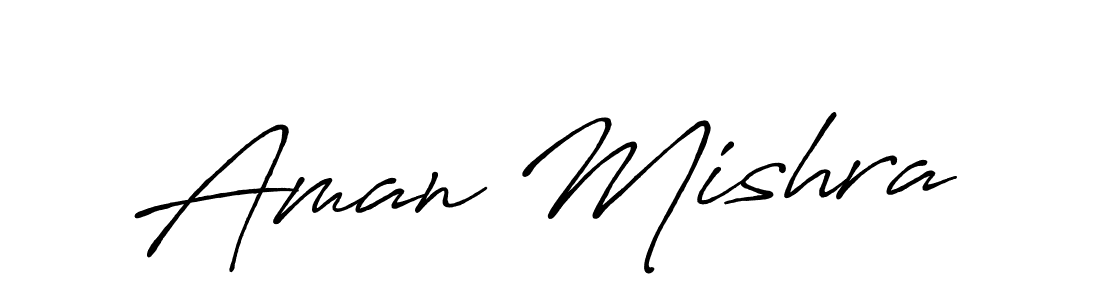 Also we have Aman Mishra name is the best signature style. Create professional handwritten signature collection using Antro_Vectra_Bolder autograph style. Aman Mishra signature style 7 images and pictures png