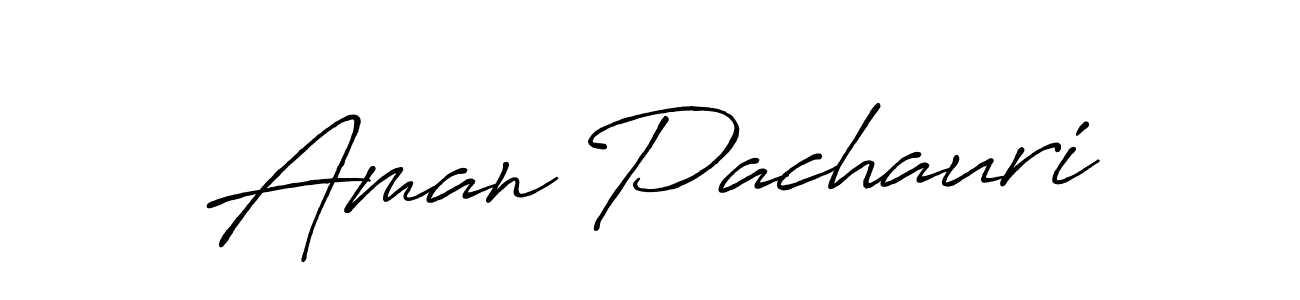 Similarly Antro_Vectra_Bolder is the best handwritten signature design. Signature creator online .You can use it as an online autograph creator for name Aman Pachauri. Aman Pachauri signature style 7 images and pictures png