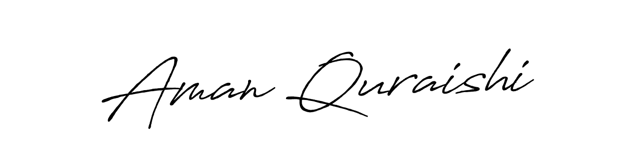 The best way (Antro_Vectra_Bolder) to make a short signature is to pick only two or three words in your name. The name Aman Quraishi include a total of six letters. For converting this name. Aman Quraishi signature style 7 images and pictures png
