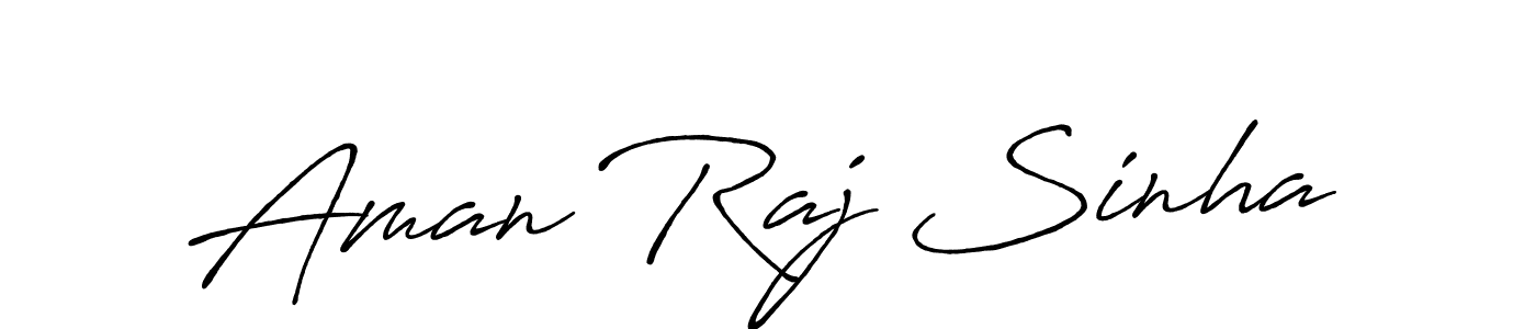 Once you've used our free online signature maker to create your best signature Antro_Vectra_Bolder style, it's time to enjoy all of the benefits that Aman Raj Sinha name signing documents. Aman Raj Sinha signature style 7 images and pictures png